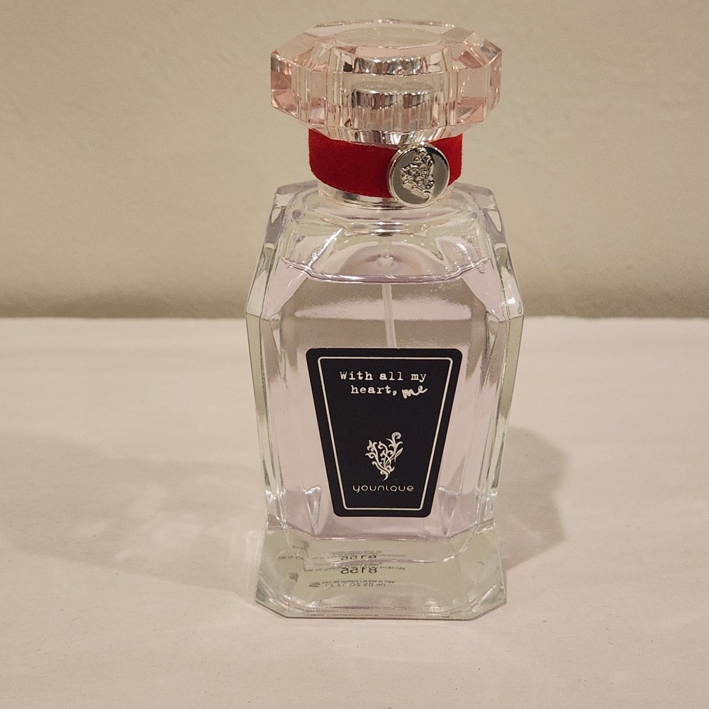 Younique With All My Heart EDT Spray Perfume 1.7 oz New